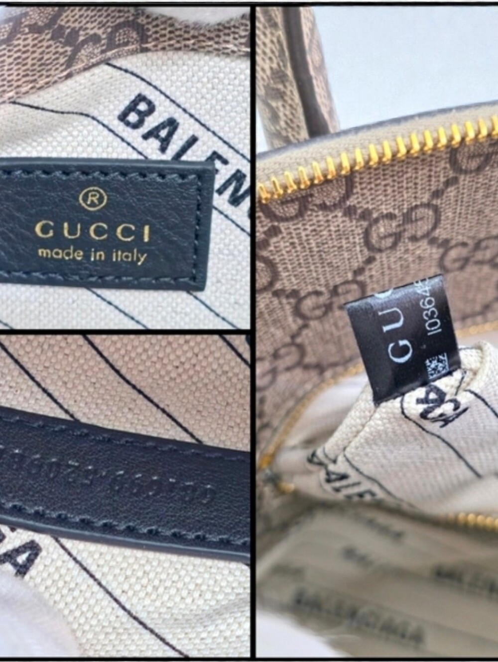 ✨️Rare Gucci x Balenciaga Hacker Project Ville Small Top Handle - Picture 11 of 15